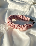 Pink Ruffle Chiffon Headband
