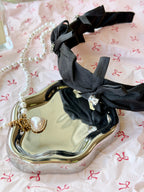 Black Bow Headband