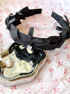 Black Bow Headband