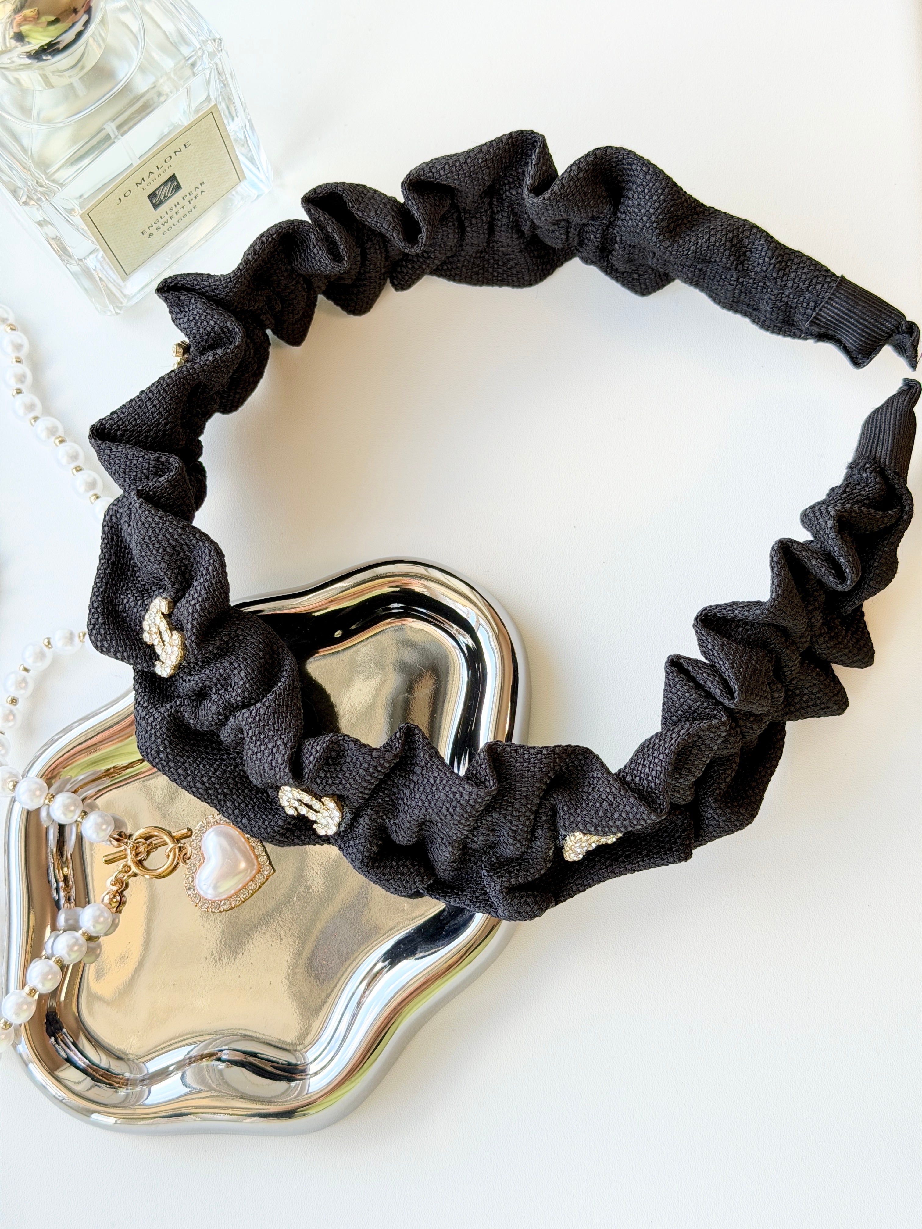 C Logo Fabric Headband