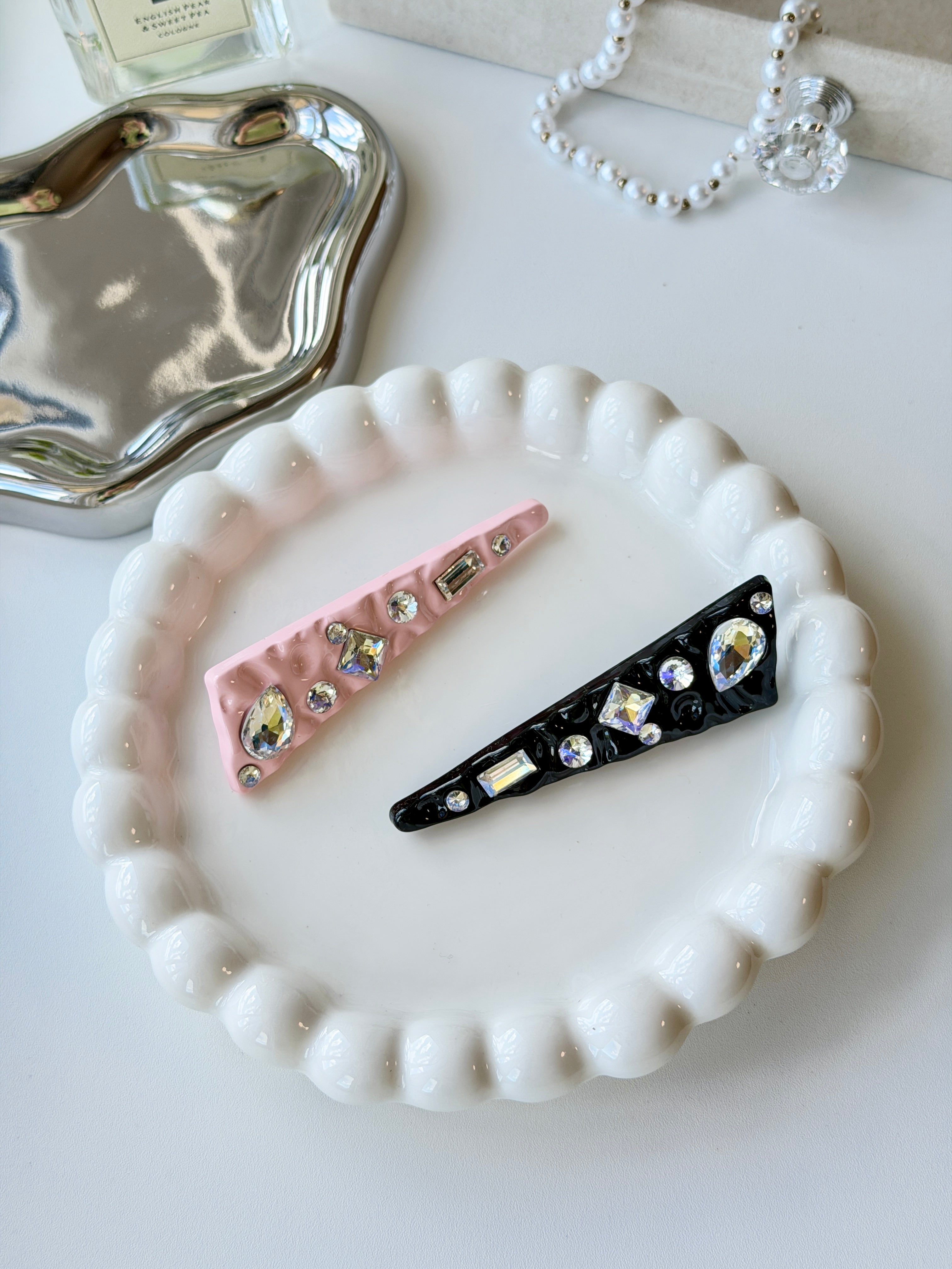 Jewelled Hair Clip Collection