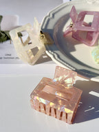 Square Acetate Hair Claw Clip