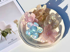 Pearlescent Flower Hair Claw Clip