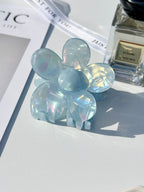 Pearlescent Flower Hair Claw Clip