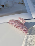 Glitter Crystal Claw Clip