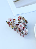 Cherry Blossom Hair Claw Clip
