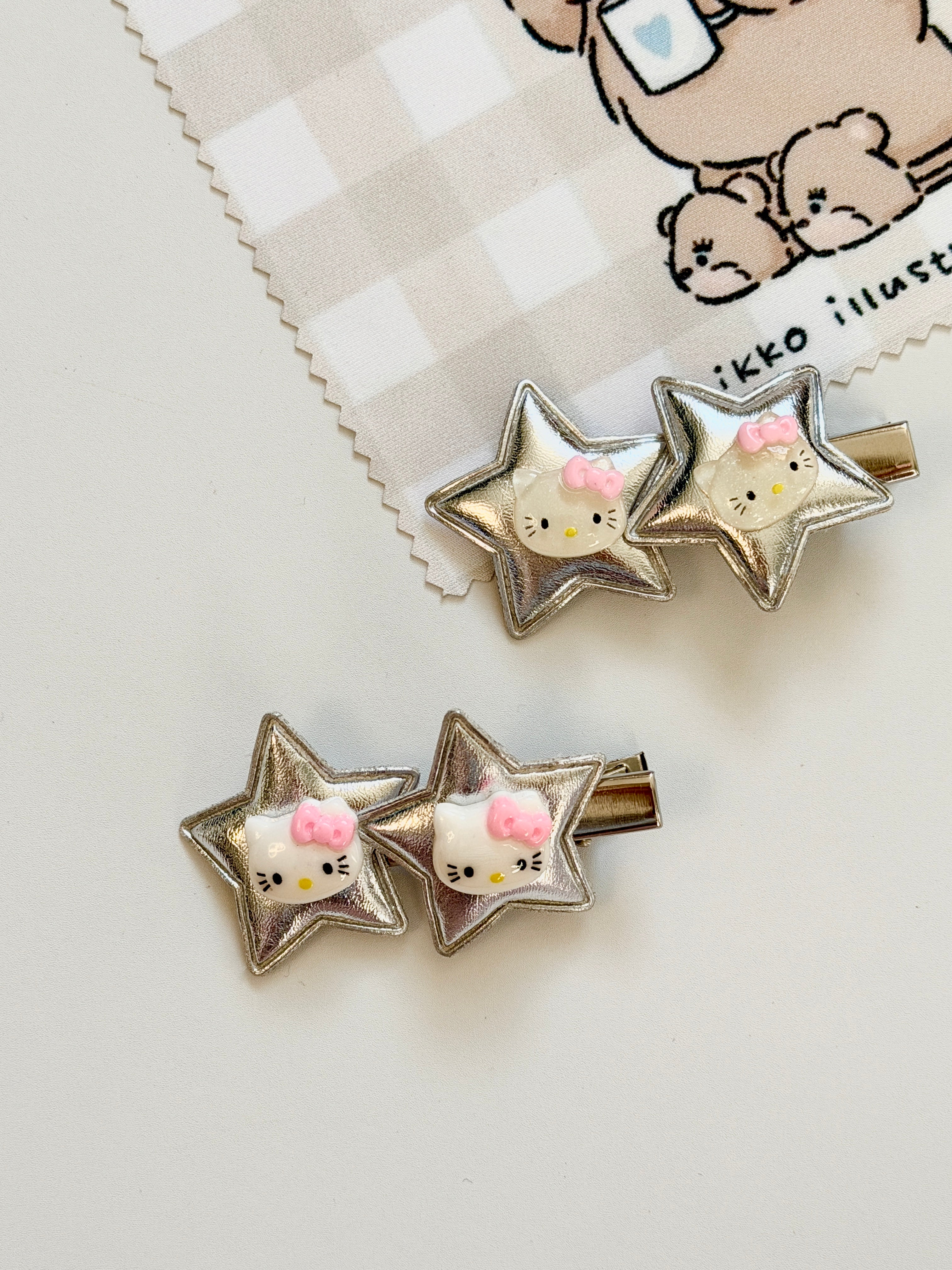 Hello Kitty Hair Clips