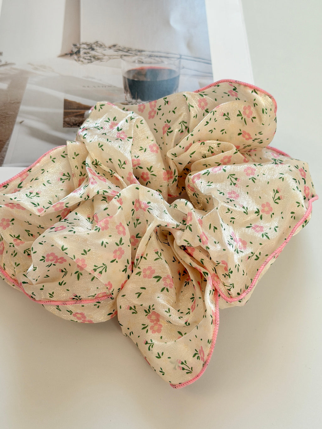 Ditsy Floral Oversized Scrunchie