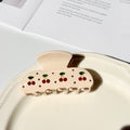 Fruit Rhinestone Jaw Clip