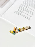 Colourful Butterfly Crystal Hair Clip