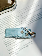 Denim Star Bow Hair Clip