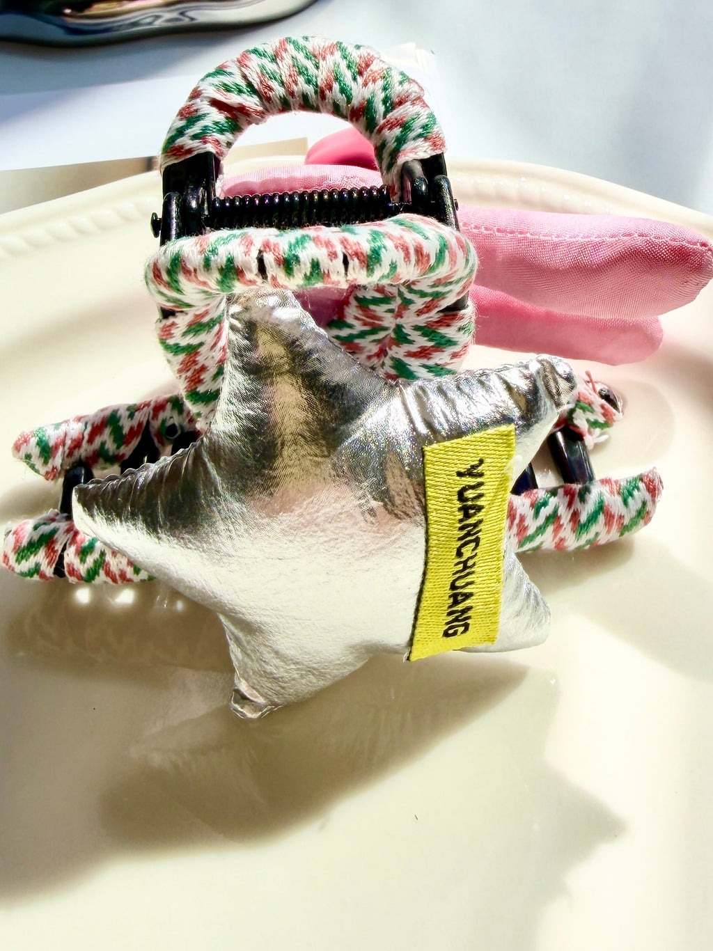 Pink Bunny Hair Clip