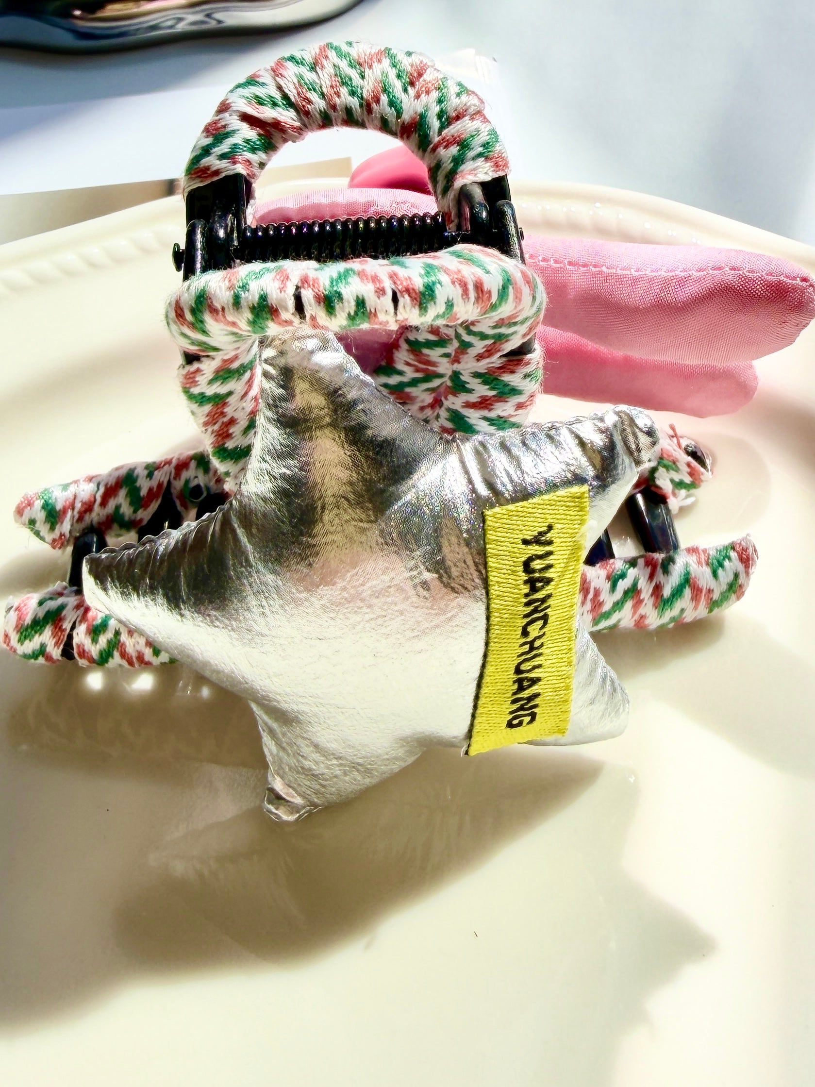 Pink Bunny Hair Clip