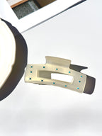 Large Square Acetate Claw Clip