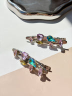 Mixed Gem Crystal Hair Clip