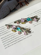 Mixed Gem Crystal Hair Clip