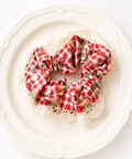Strawberry Garden Scrunchie