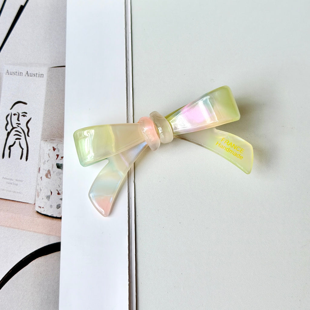 Colourful Bow Hair Clip