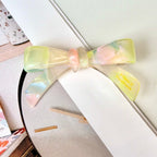 Colourful Bow Hair Clip