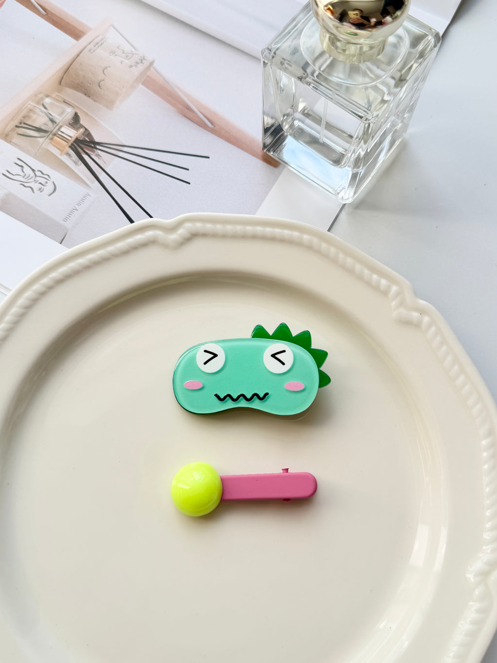 Dinosaur Hair Clip Set