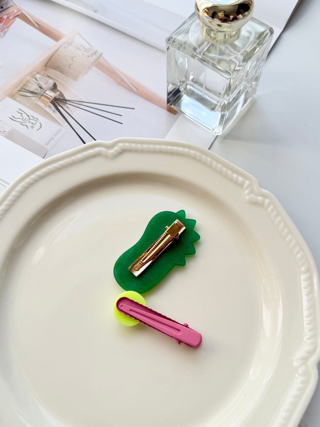 Dinosaur Hair Clip Set