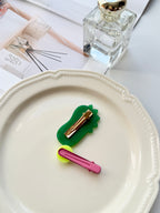 Dinosaur Hair Clip Set